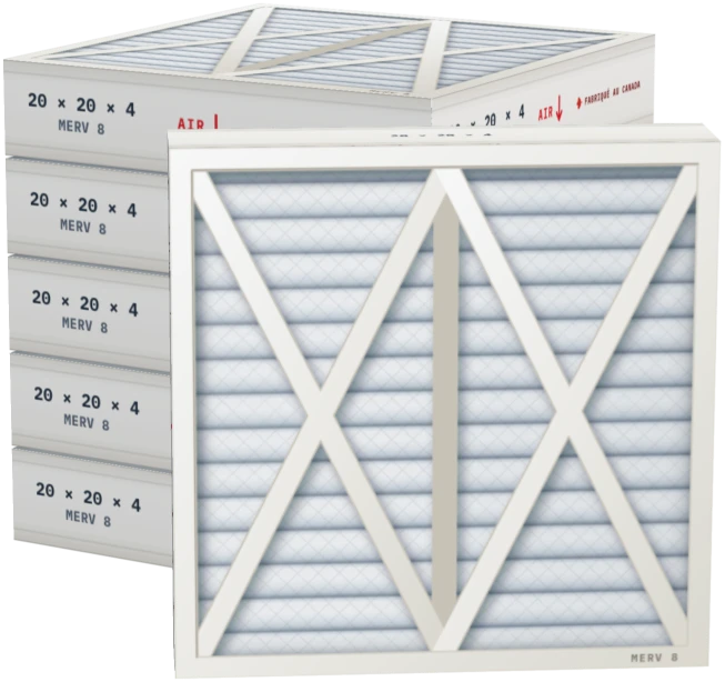 Boîte de filtres MERV 8
