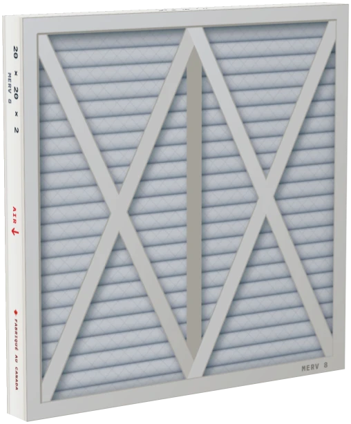 Filtre MERV 8 de 2 po