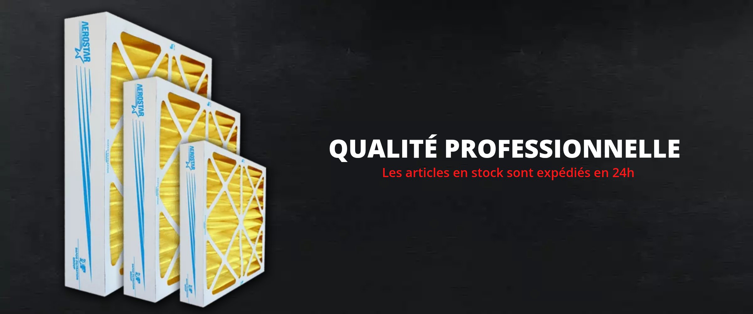 Filtres à fournaise Aerostar — Qualité professionnelle — Les articles en stock sont expédiés en 24 h